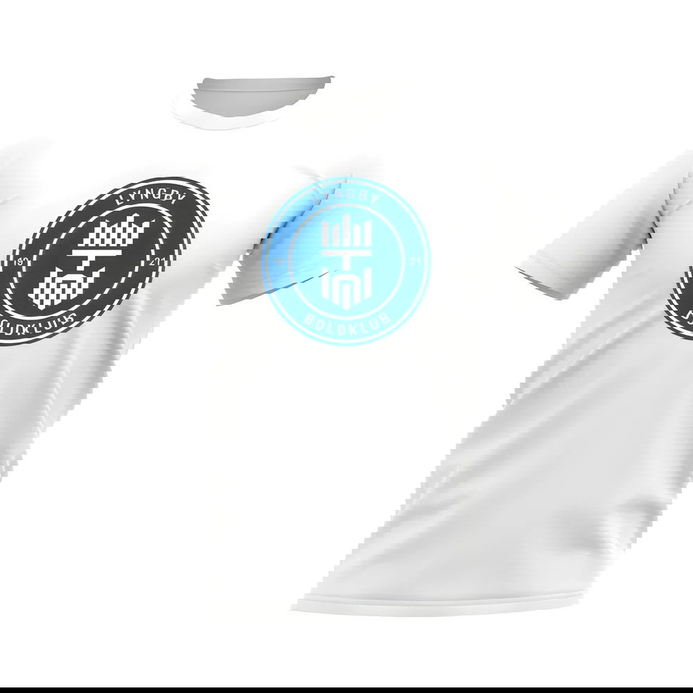Lyngby Badge T-shirt (White)