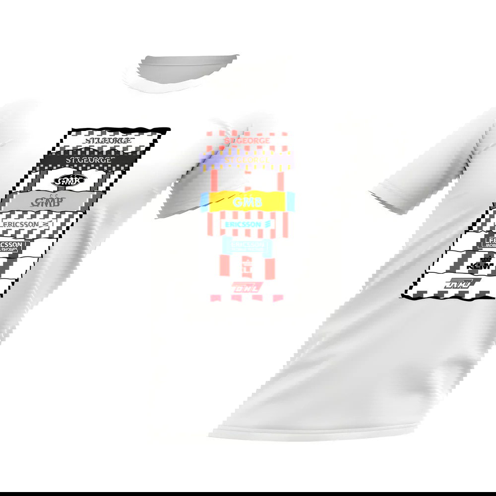 Brentford Sponsor History T-shirt (White)