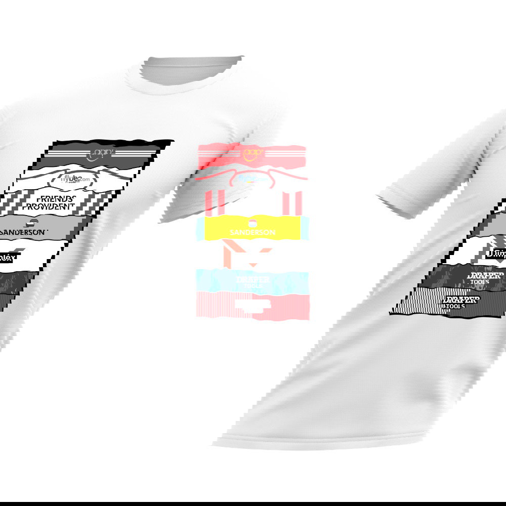 Southampton Sponsor History T-shirt (White)