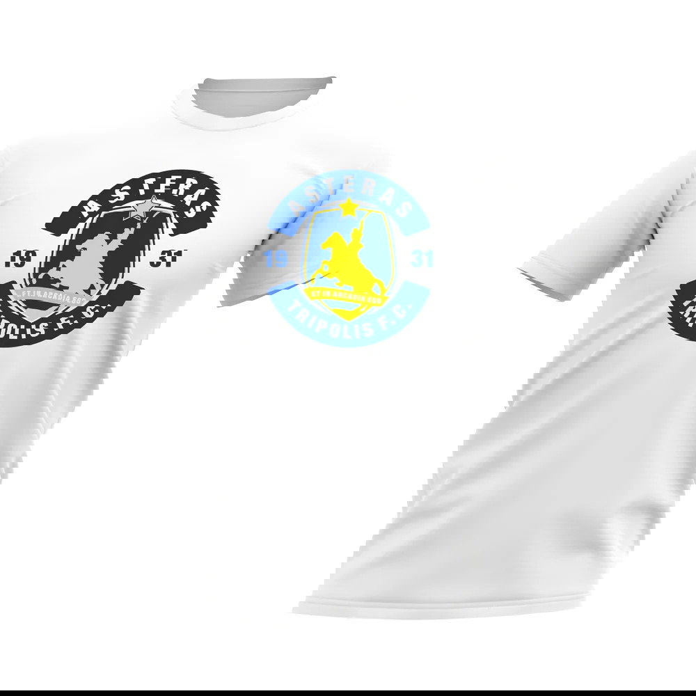 Asteras Tripolis Badge T-shirt (White)