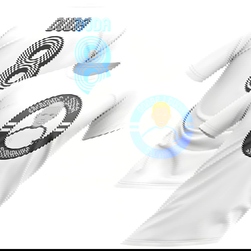 Ondrej Duda Slovakia Illustration T-Shirt (White)