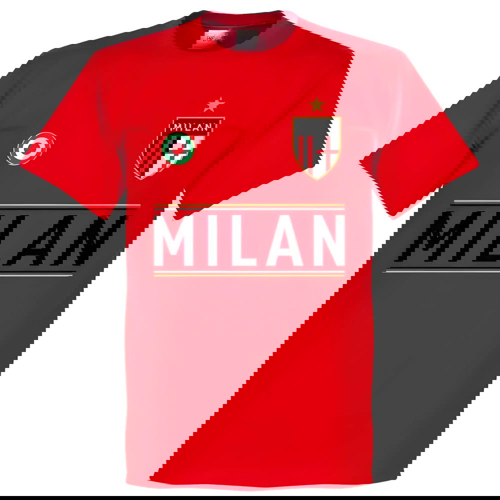 AC Milan Team T-Shirt - Red