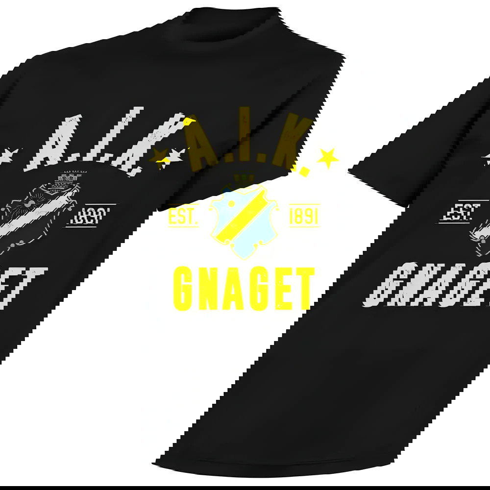 AIK Established T-Shirt - Black