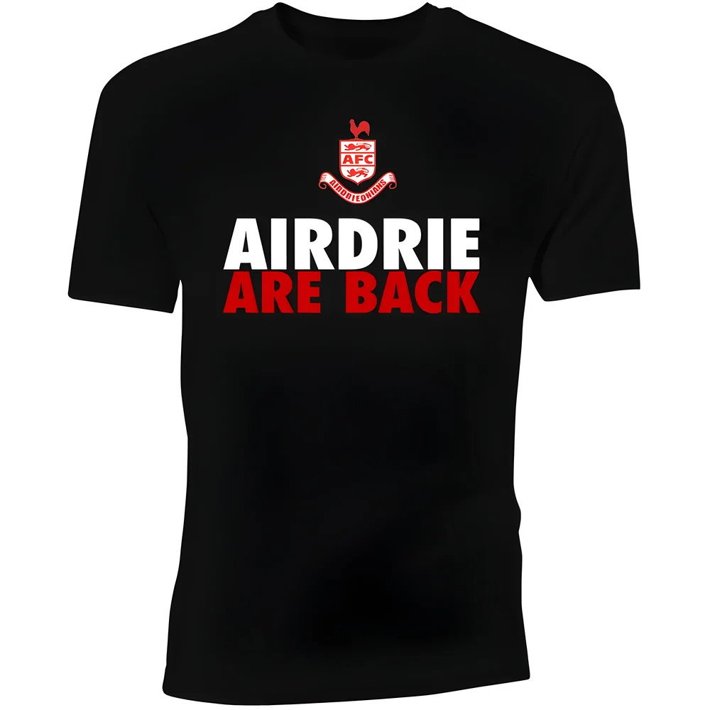 Airdrie Are Back T-Shirt (Black)