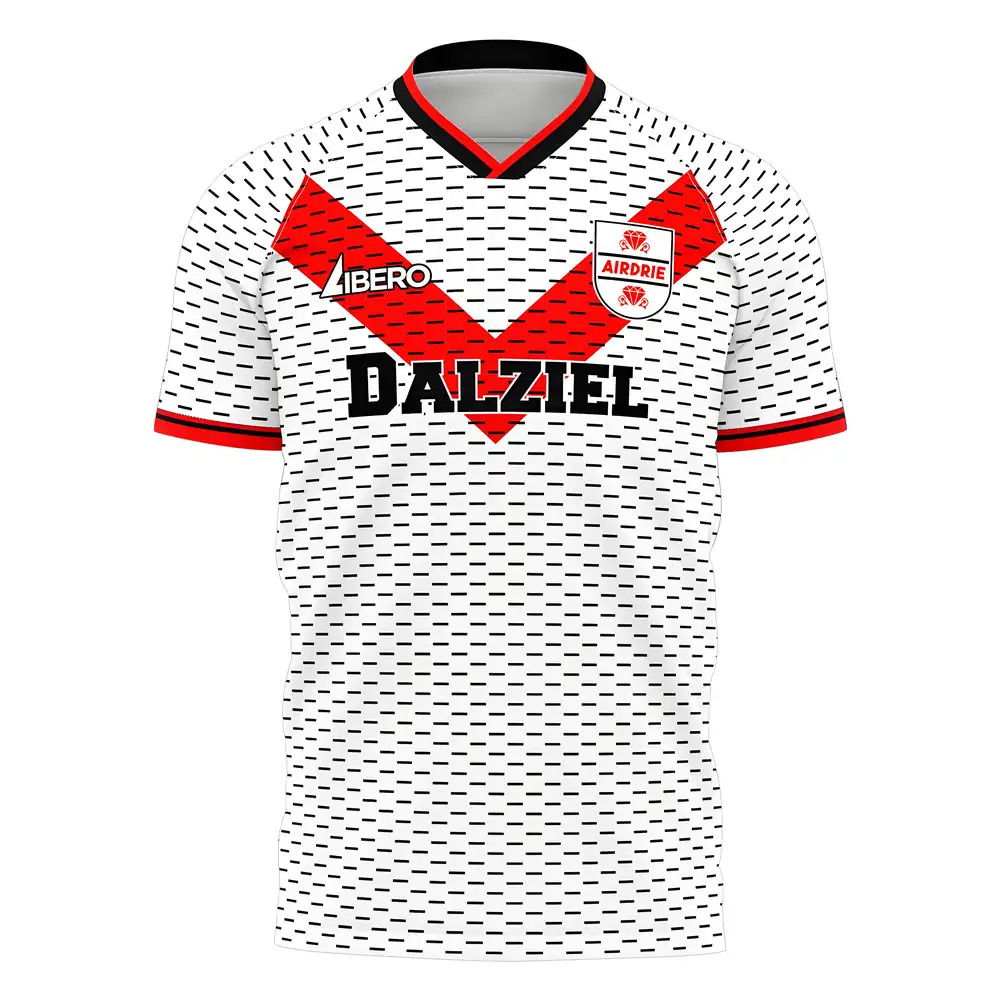  Airdrie 2025-2026 Home Concept Football Kit (Libero) (Your Name)