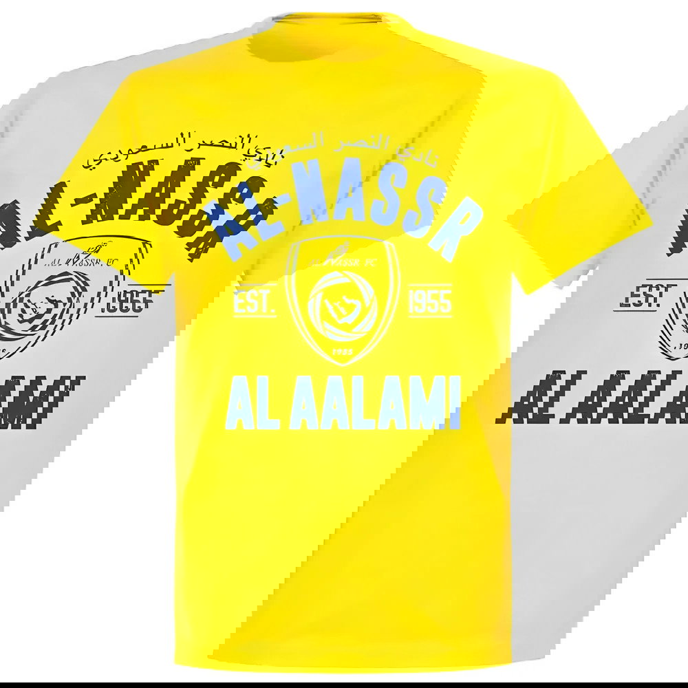 Al-Nassr Established T-Shirt - Yellow