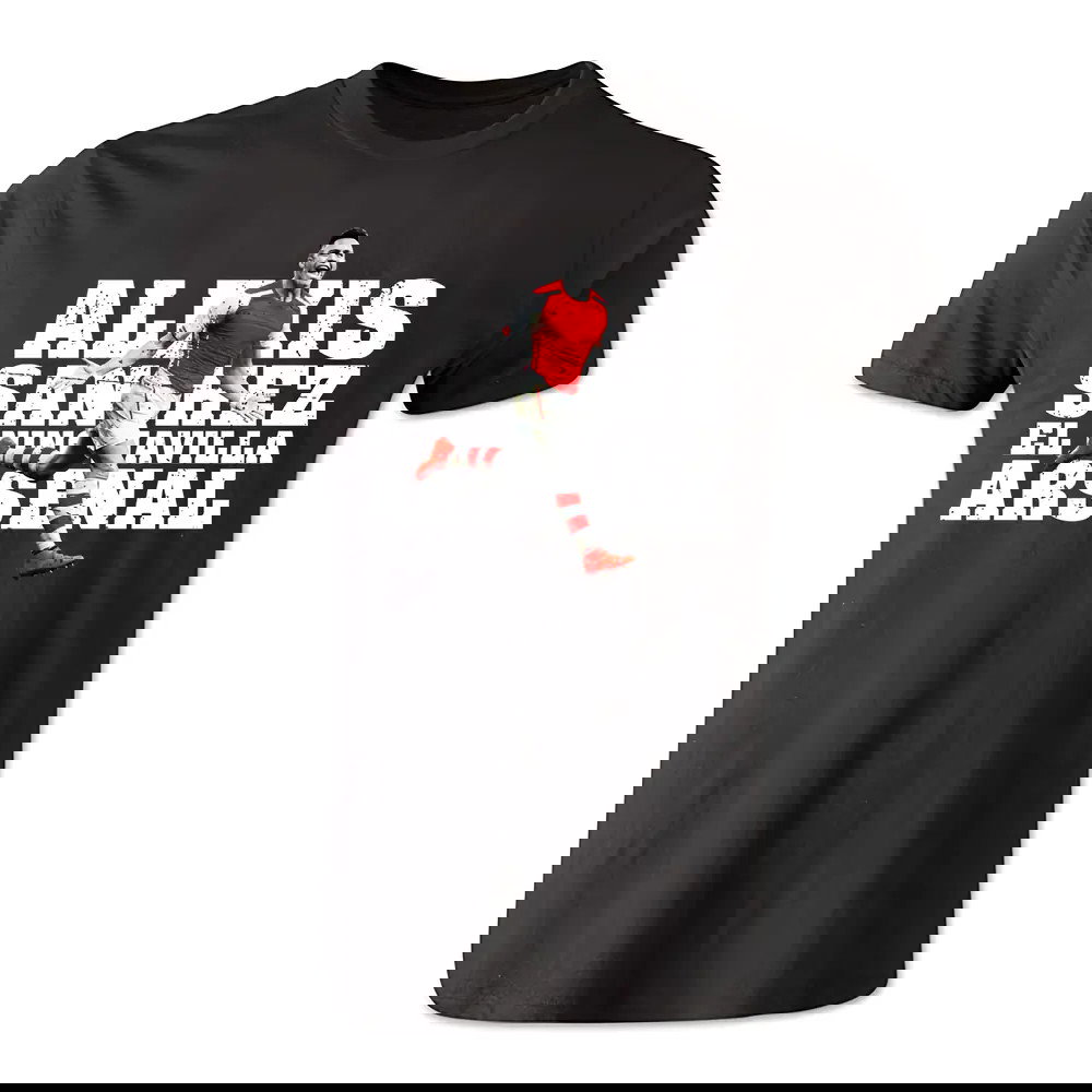 Alexis Sanchez Arsenal El Nino Maravilla T-Shirt (Black)