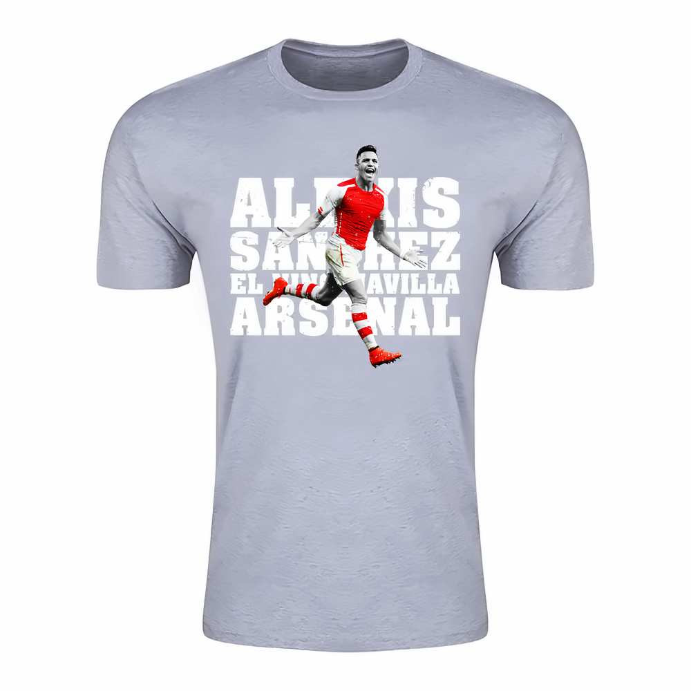 Alexis Sanchez Arsenal El Nino Maravilla T-Shirt (Grey) - Kids
