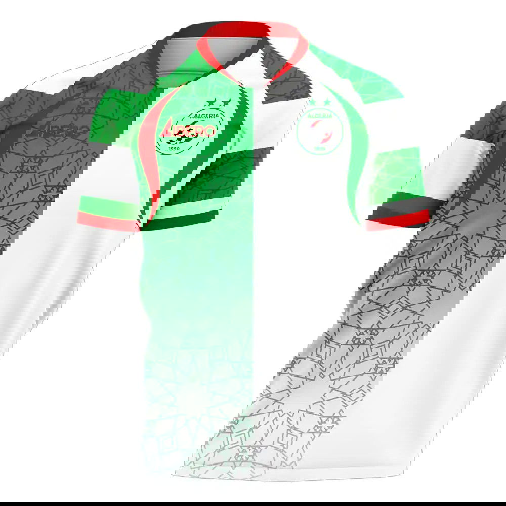 Algeria 2025-2026 Home Concept Football Kit (Libero) (MAHREZ 7)