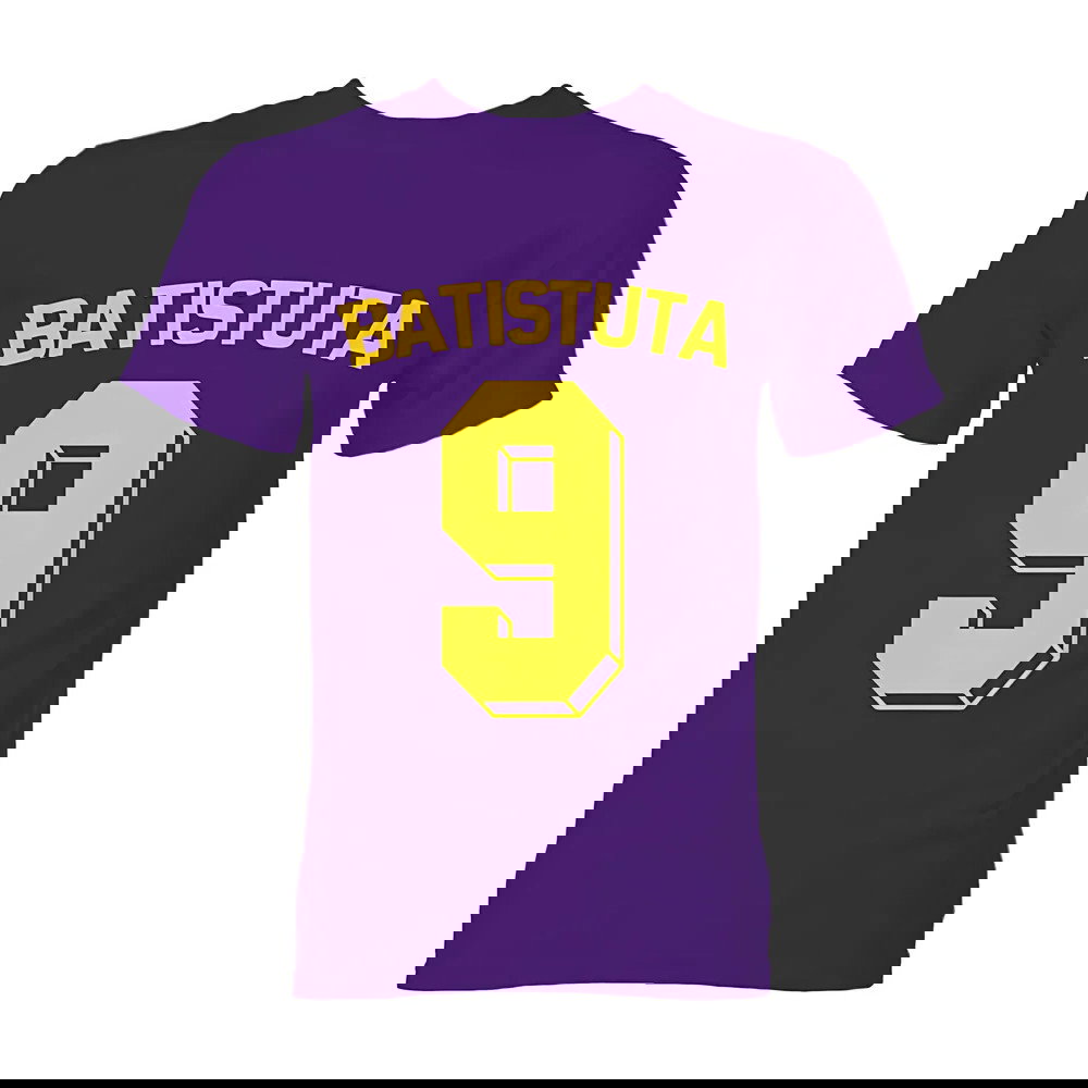 Gabriel Batistuta Fiorentina Hero T-Shirt (Purple)