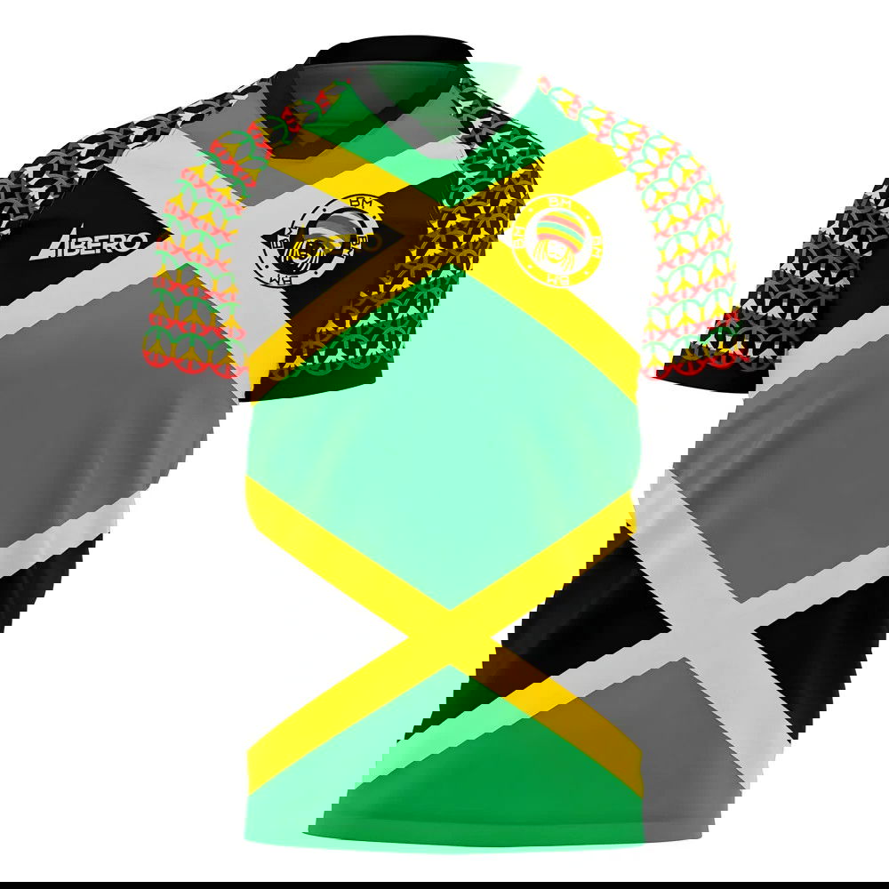 Jamaica Marley Concept Football Shirt (Libero) (Your Name)