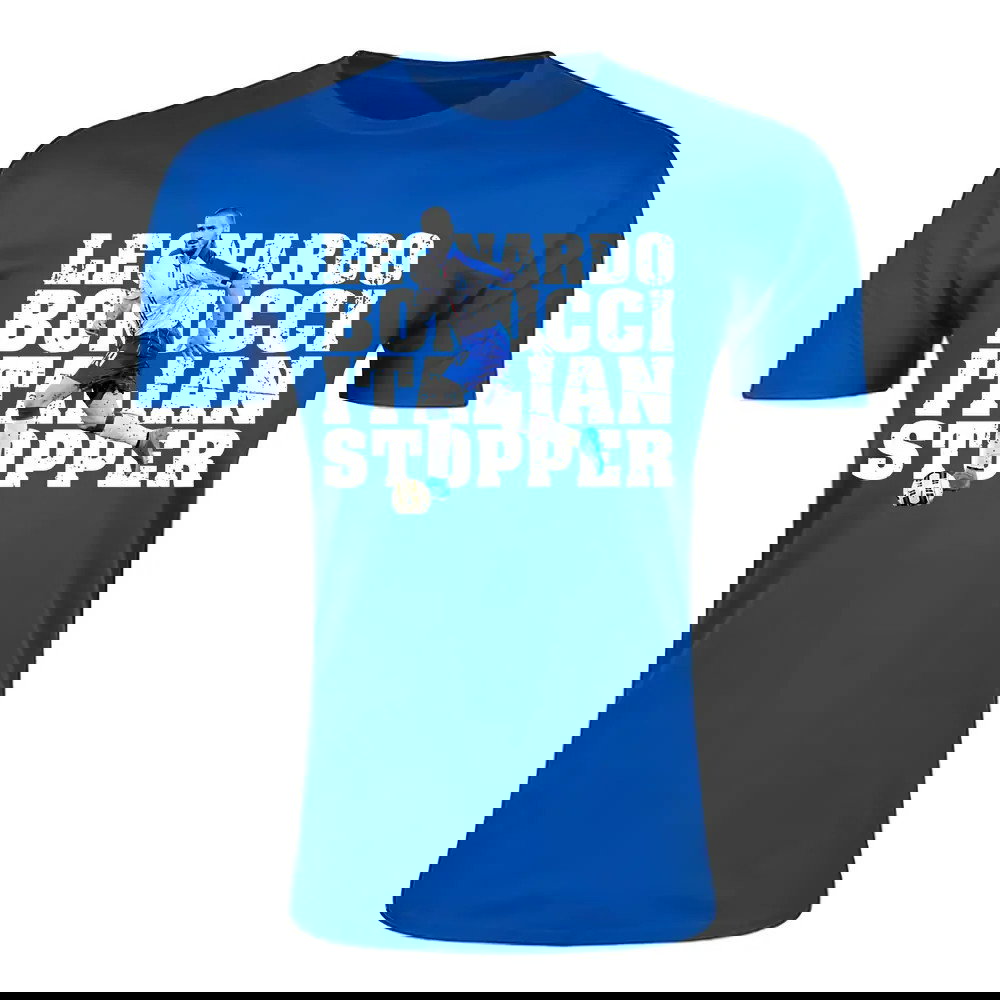 Leonardo Bonucci Italian Stopper T-Shirt (Blue) - Kids