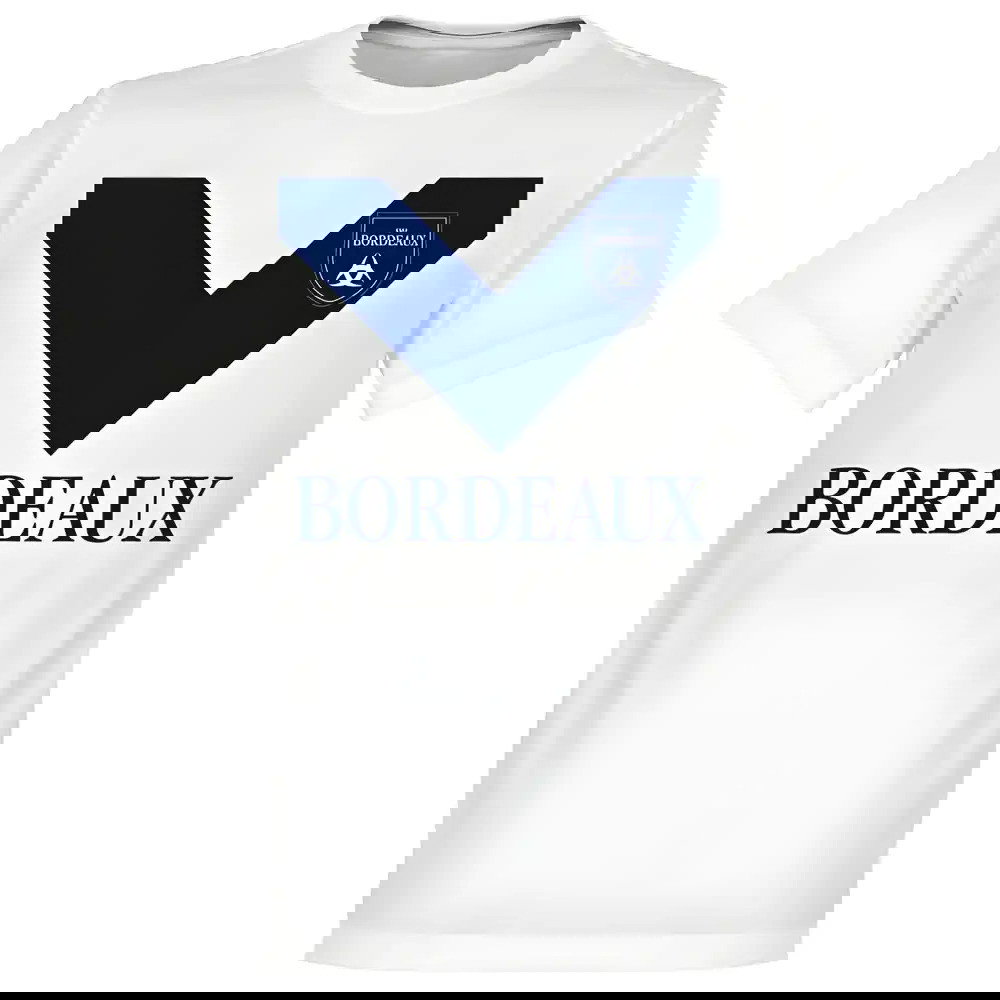 Bordeaux Team T-Shirt - White