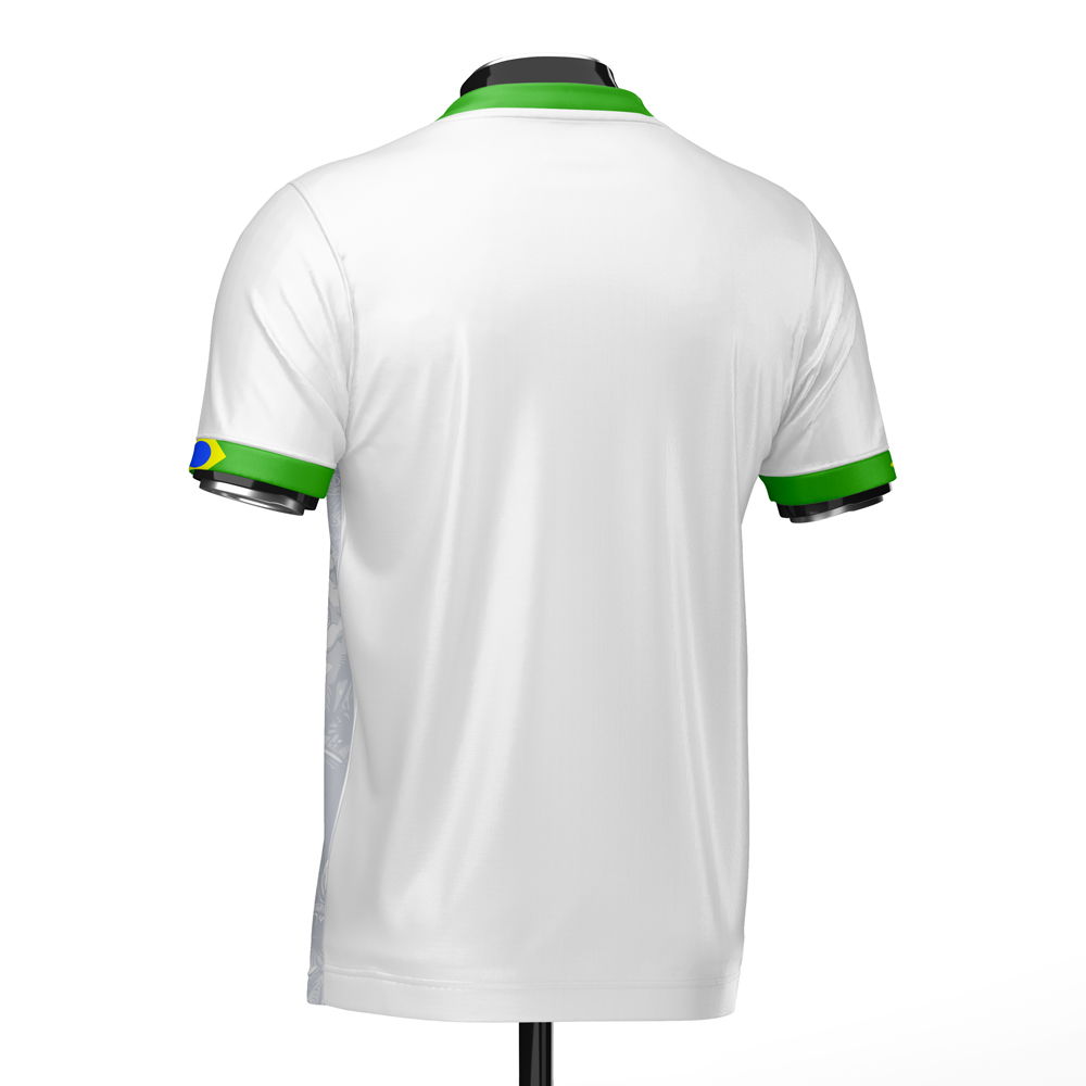 Brazil Heritage Football Jersey (Wolvate) Adult Short Sleeve