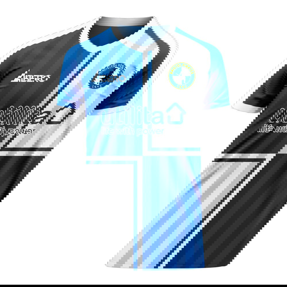 Bristol Rovers 2024-2025 Home Concept Football Kit (Libero) (Your Name)