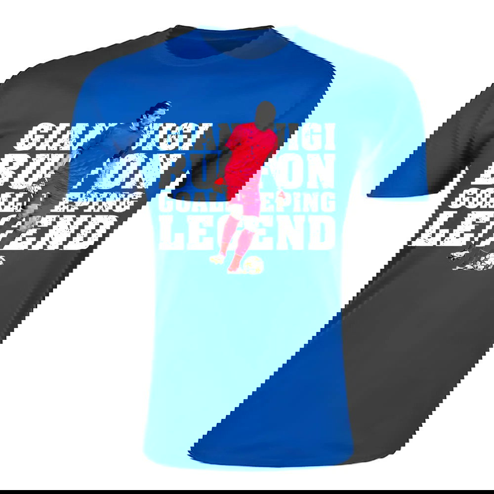 Gianluigi Buffon Goalkeeping Legend T-Shirt (Blue) - Kids