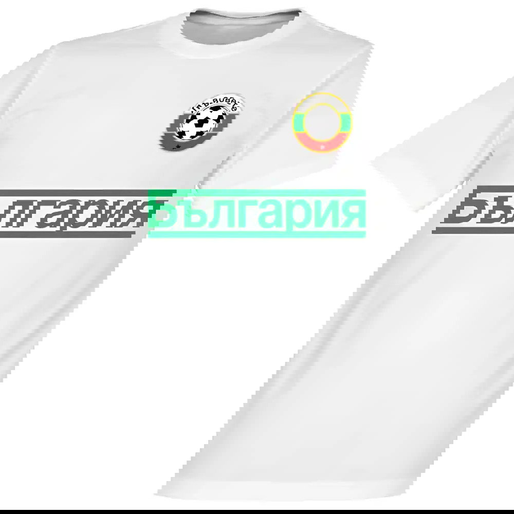 Bulgaria Football Team T-shirt - White