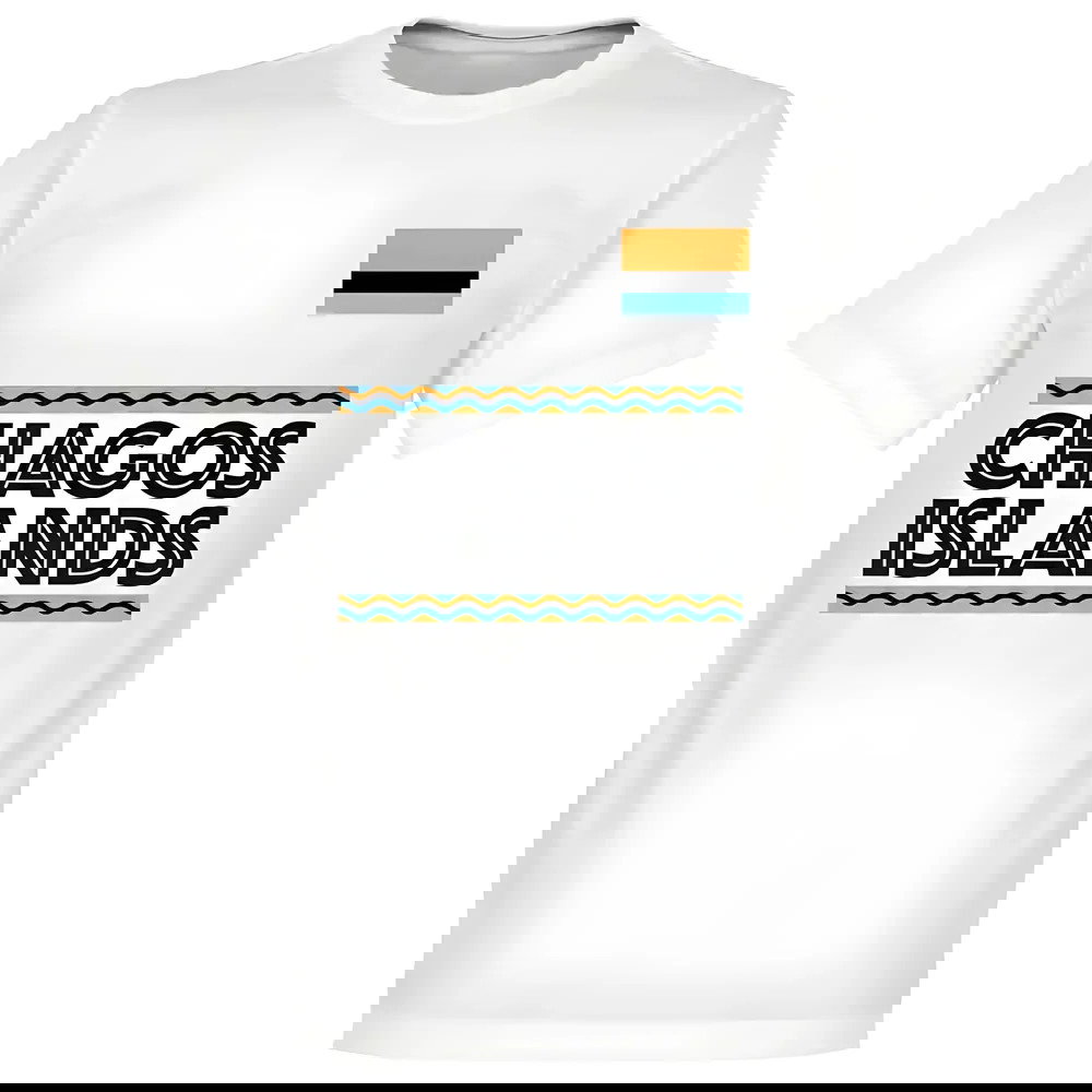 Chagos Islands Team T-Shirt - White