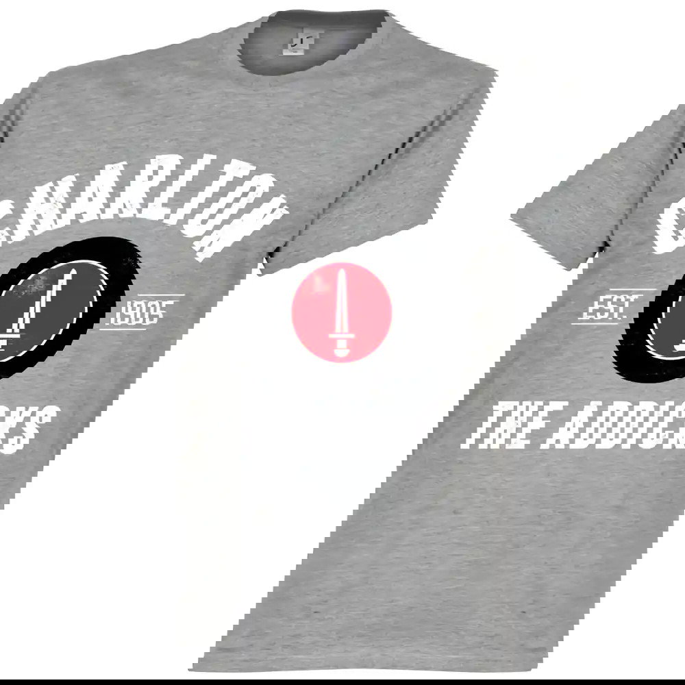 Charlton The Addicks Established T-Shirt - Grey