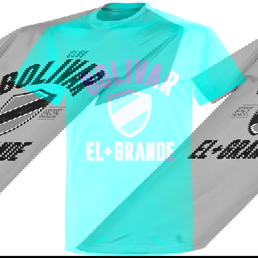 Club Bolivar Established T-Shirt - Atoll Blue