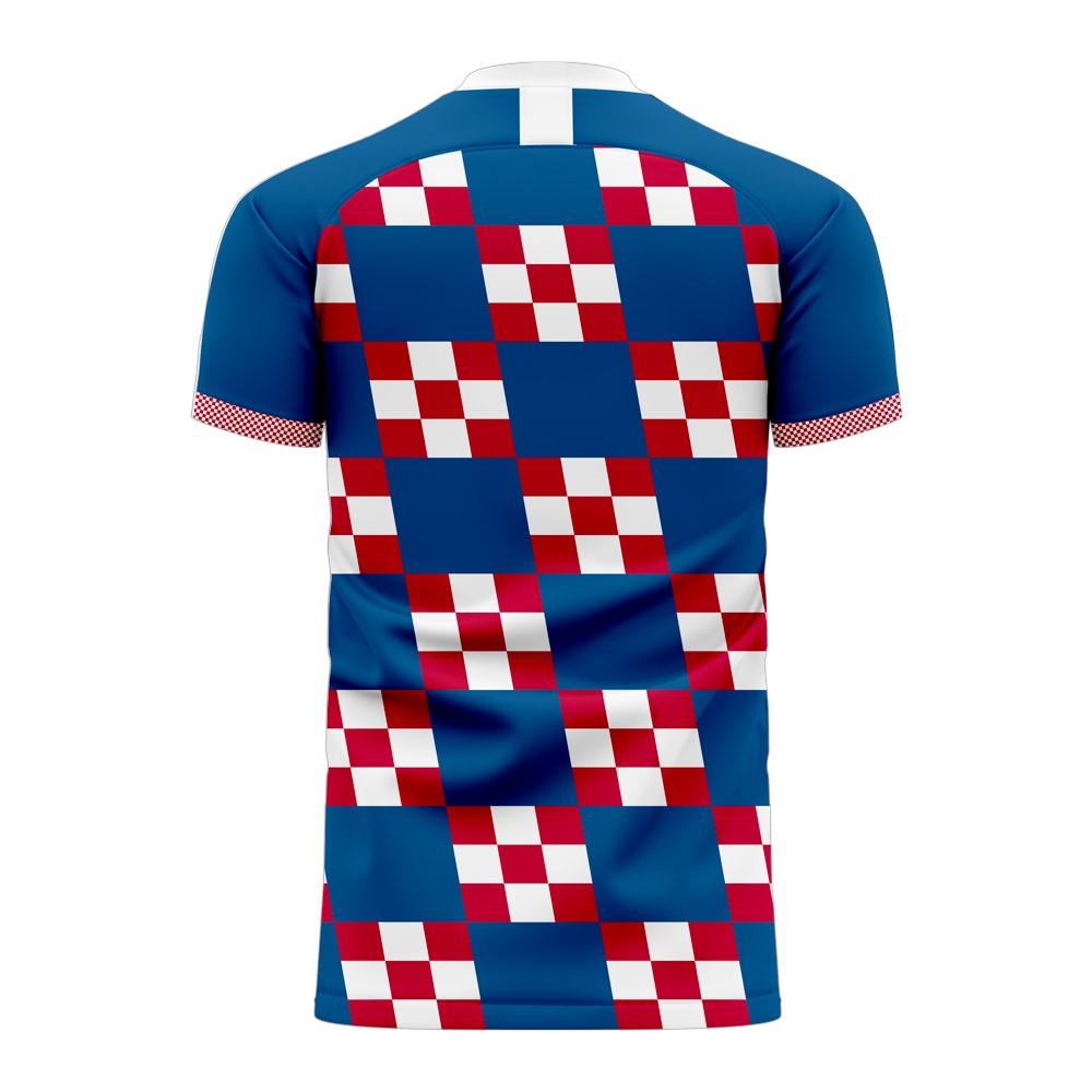 Croatia 2025-2026 Away Concept Football Kit (Libero) - Kids