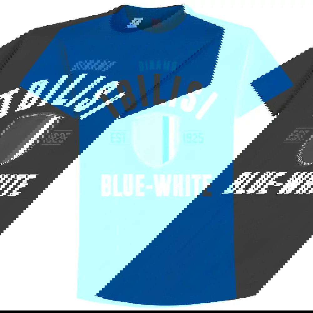 Dinamo Tbilisi Established T-Shirt - Royal