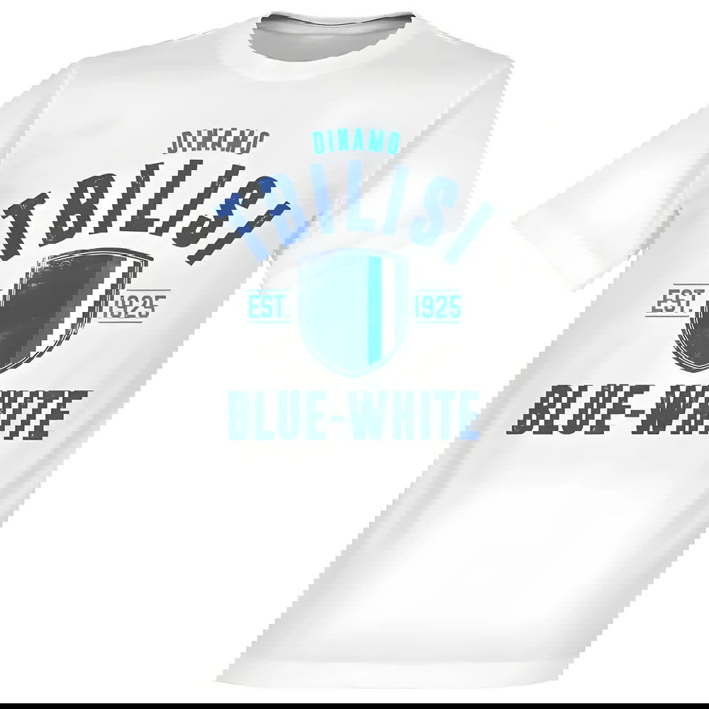 Dinamo Tbilisi Established T-Shirt - White