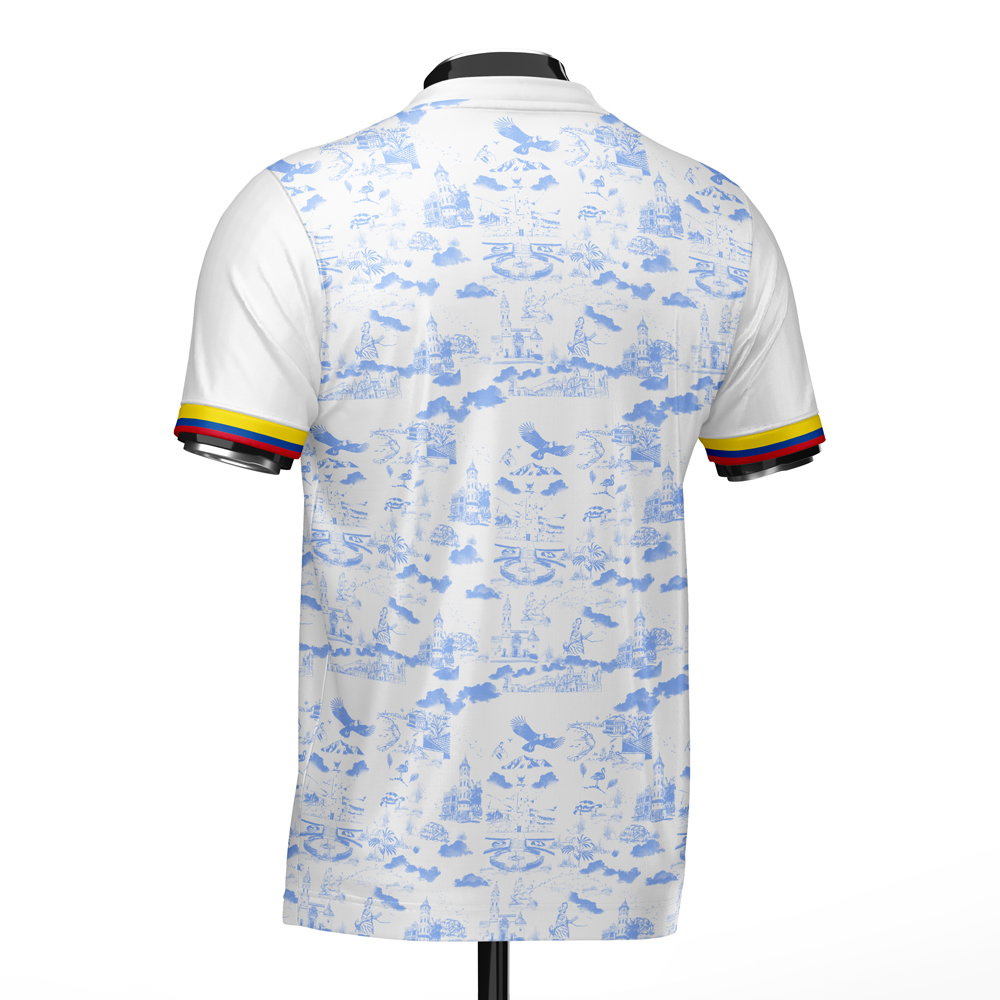 Ecuador DNA White Concept Football Jersey (Wolvate) Adult Short Sleeve