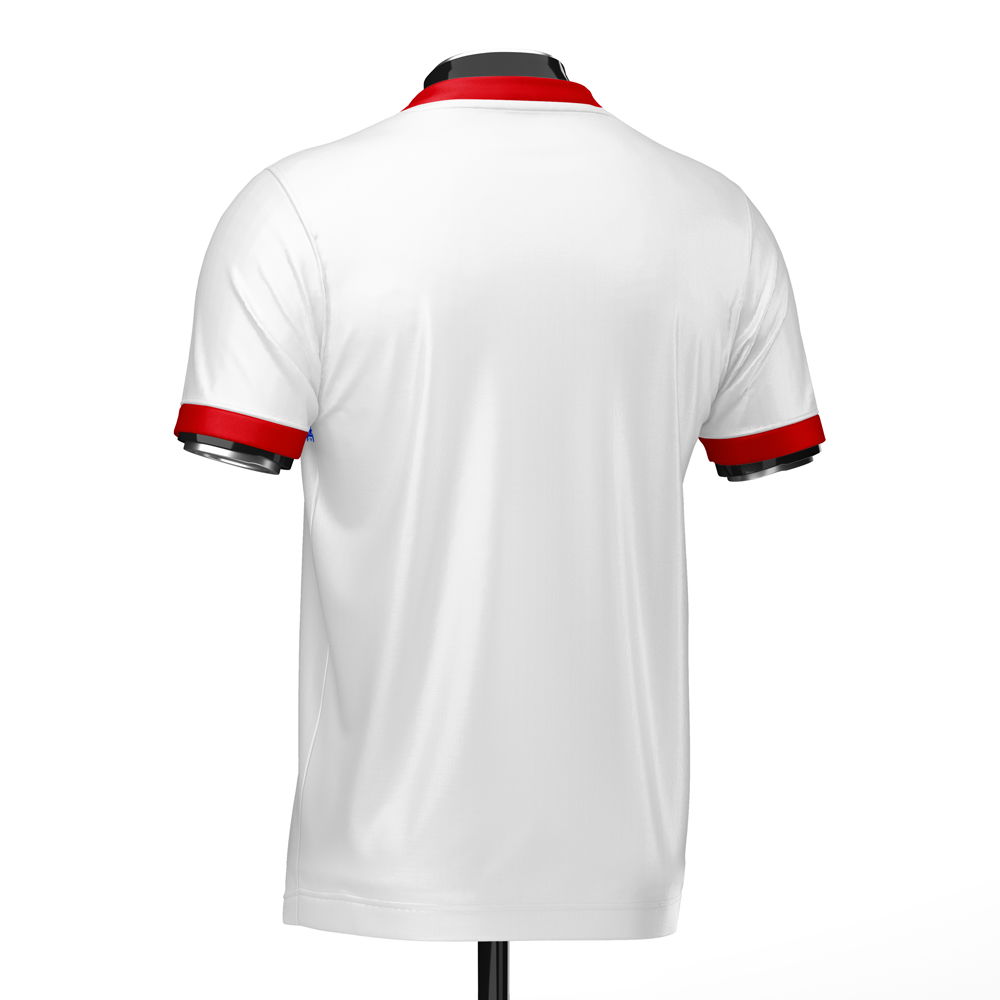England Heritage Football Jersey White/Red (Wolvate) kids Kids Short Sleeve