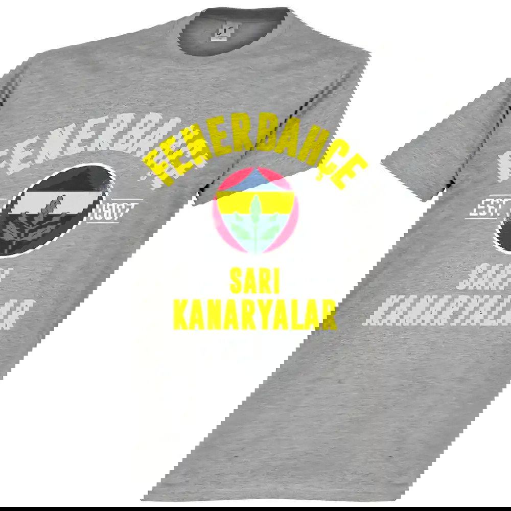 Fenerbache Established T-Shirt - Grey