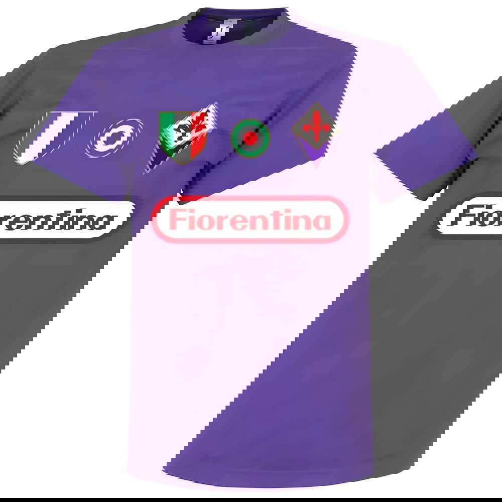 Fiorentina Team T-Shirt - Purple