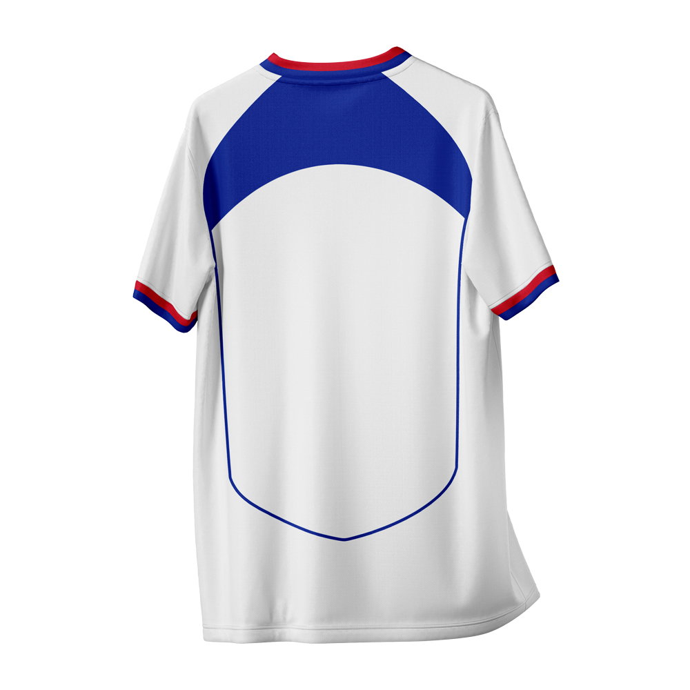 France 1998 Away Vintage Style Concept Shirt Adult Short Sleeve