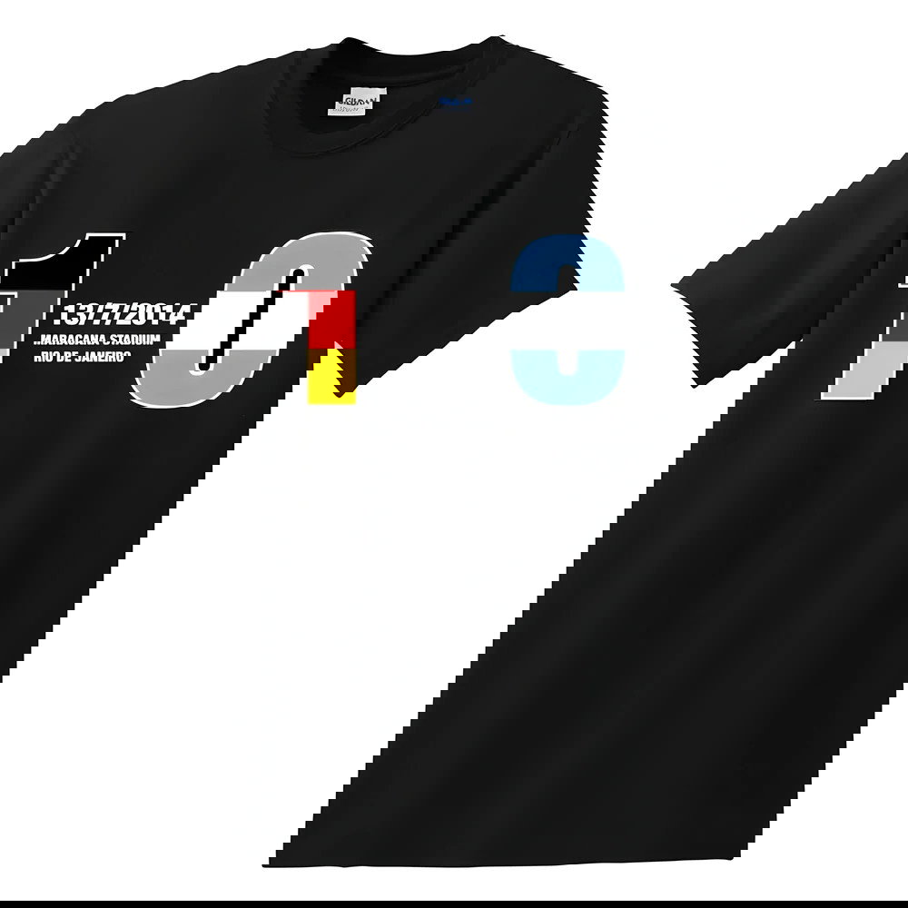 Germany 1 Argentina 0 T-Shirt (Black)