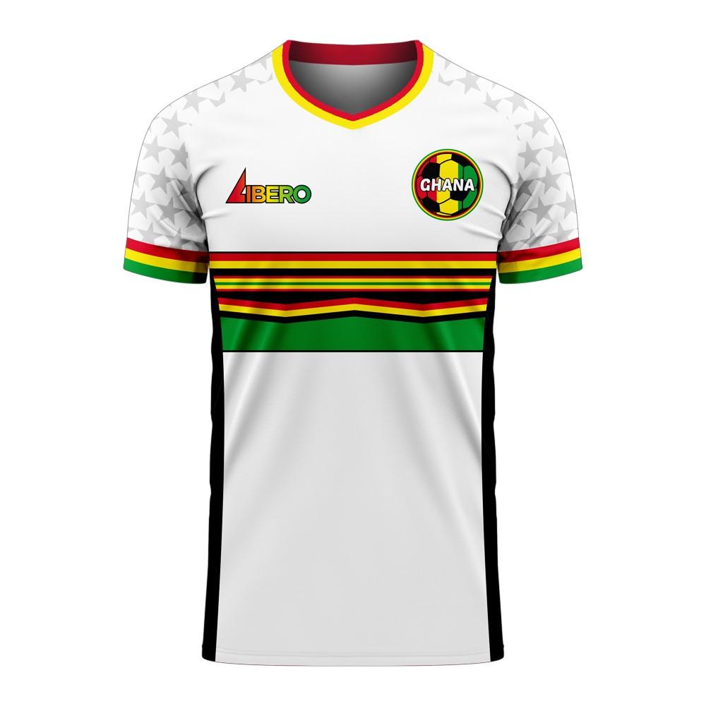 Ghana 2025-2026 Home Concept Football Kit (Libero) (ESSIEN 8)