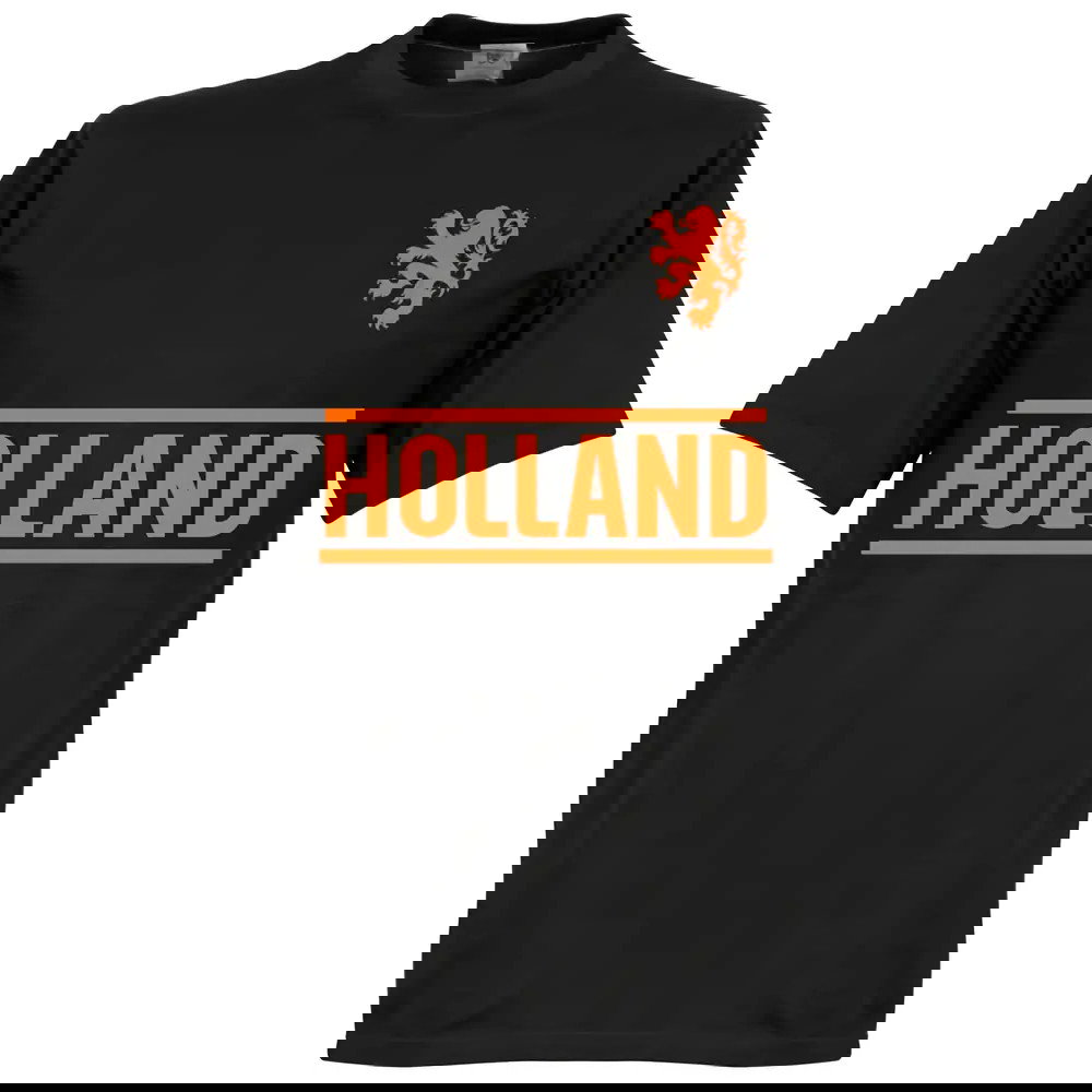 Holland Team T-Shirt - Black