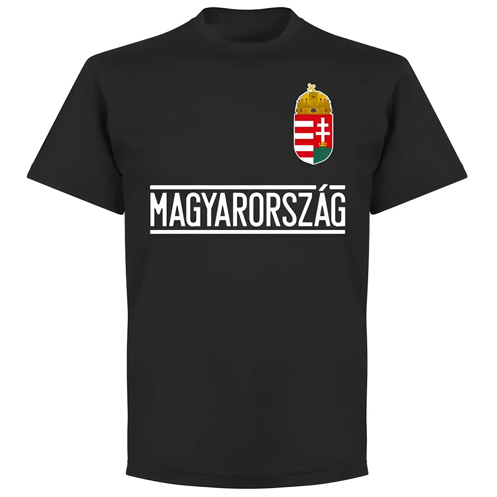 Hungary Team T-Shirt - Black