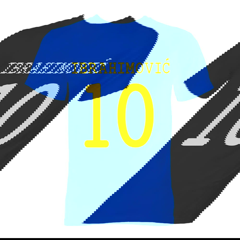 Zlatan Ibrahimovic Sweden Hero T-Shirt (Blue)