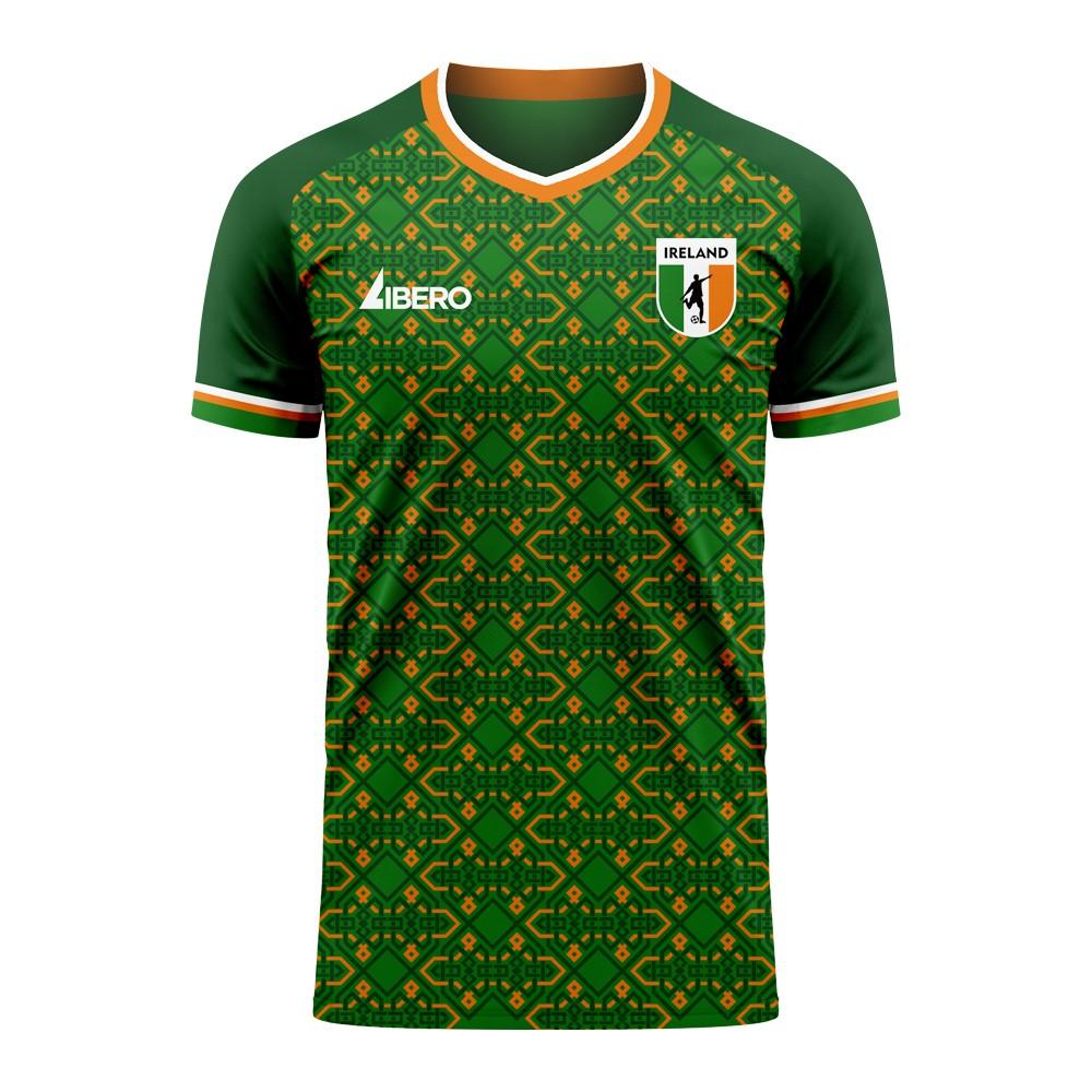 Ireland 2024-2025 Home Concept Football Kit (Libero) (MCGOLDRICK 9)