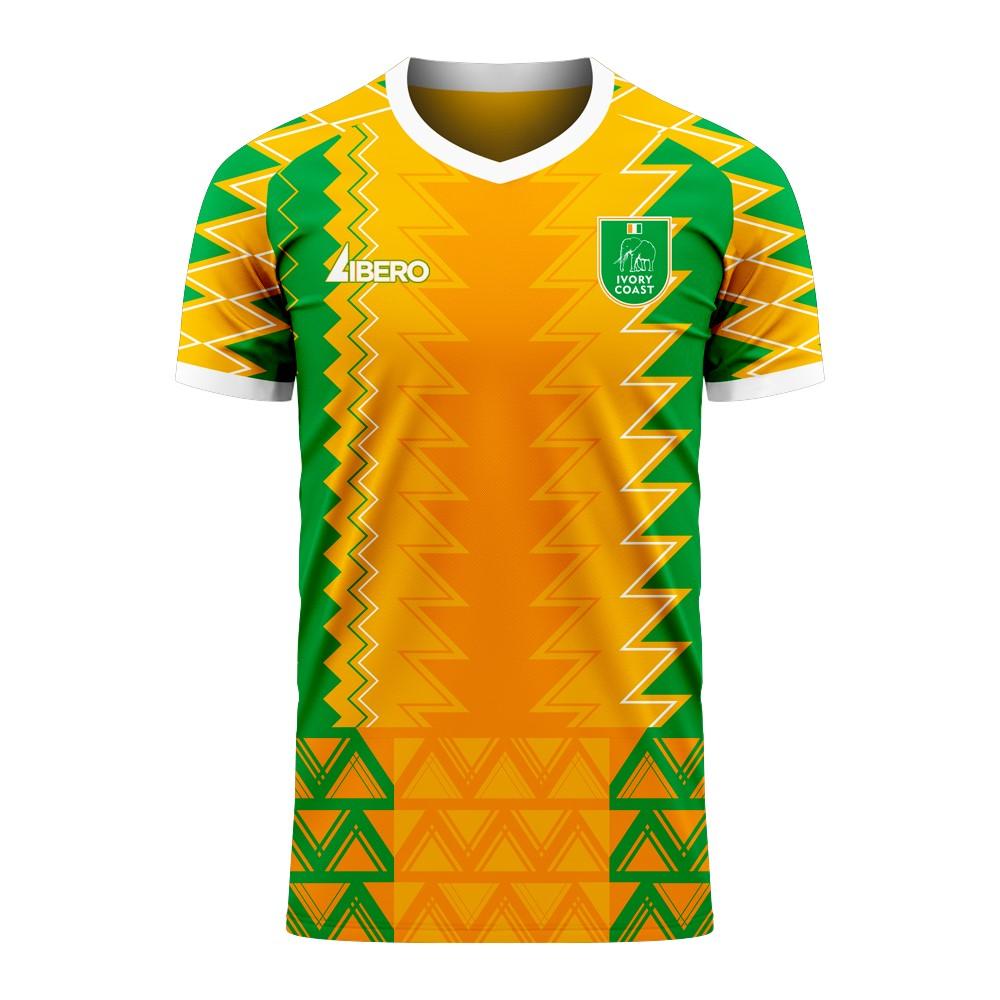 Ivory Coast 2025-2026 Home Concept Football Kit (Libero) (GRADEL15)