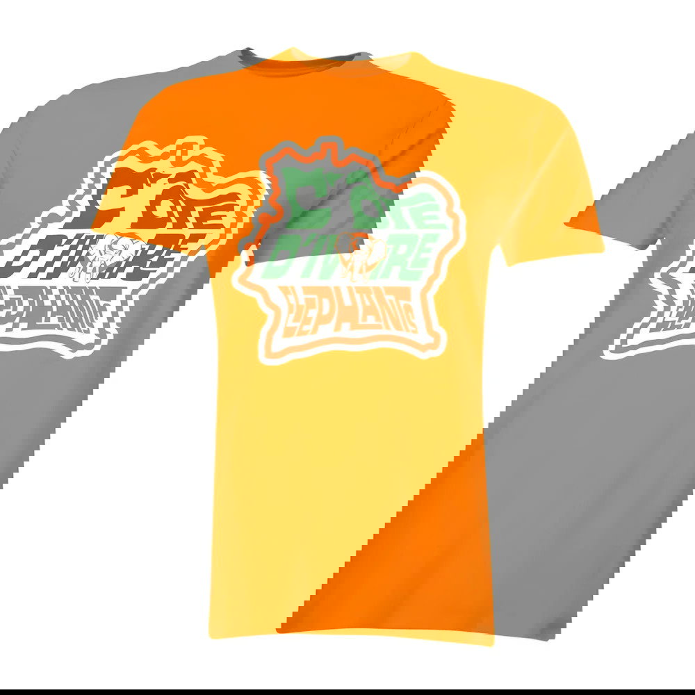 Ivory Coast The Elephants T-Shirt (Orange)