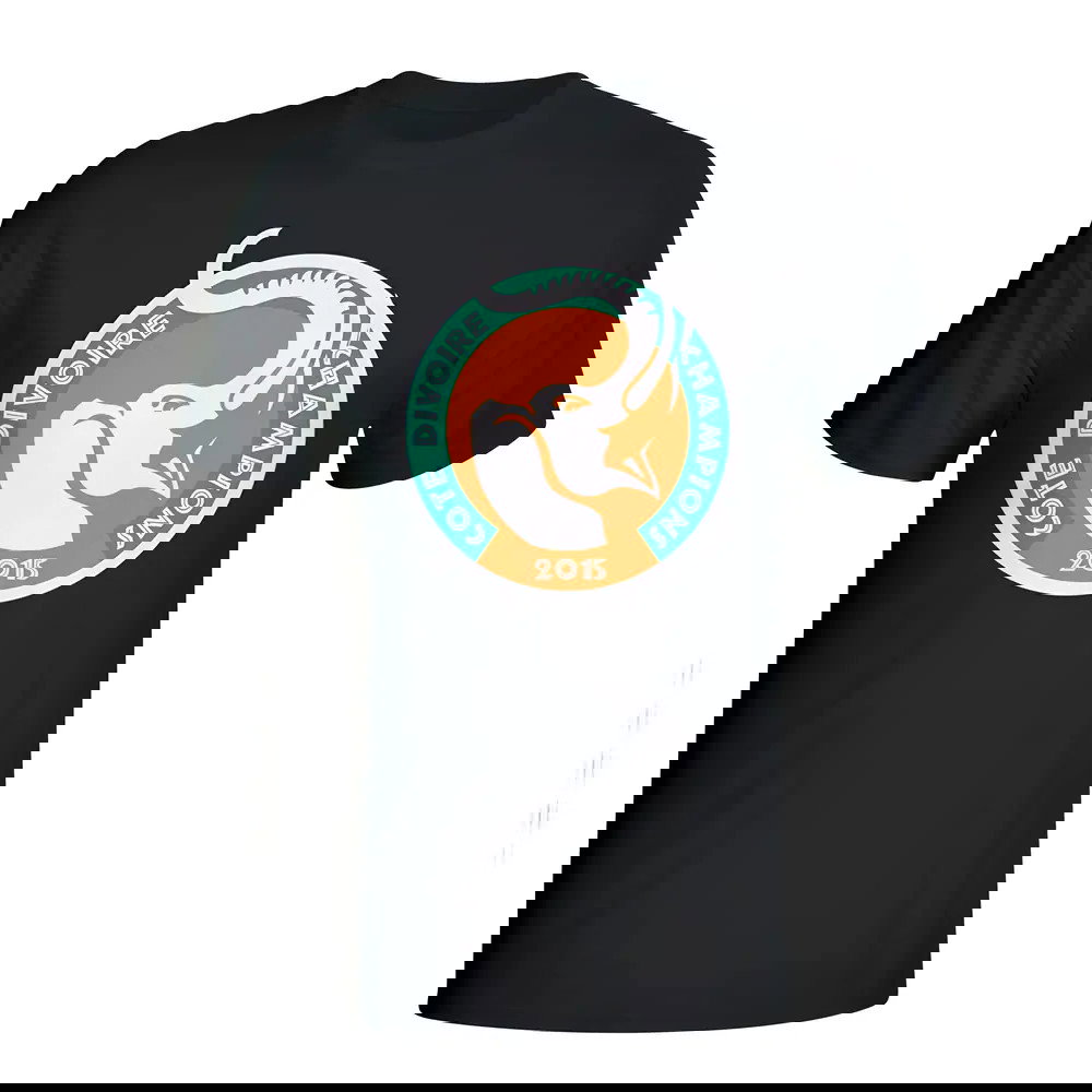 Ivory Coast 2015 African Nation Winners Tee (Black)