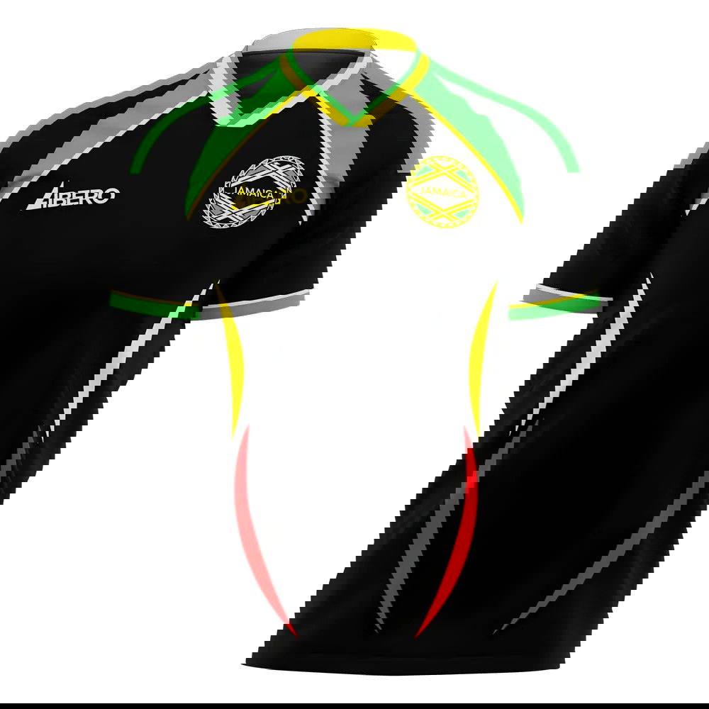 Jamaica 2006 Style Away Concept Shirt (Libero) (Your Name)