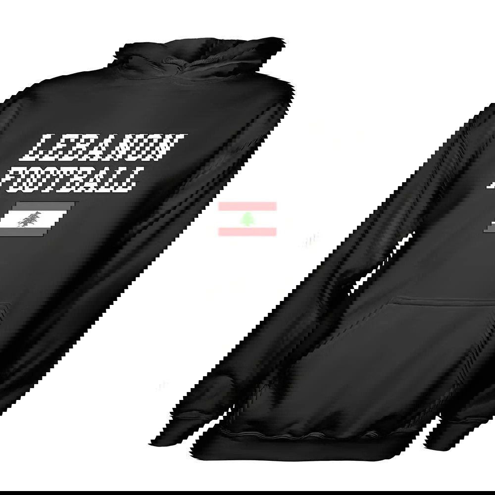 Lebanon Football Hoodie - Black