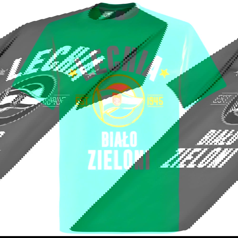 Lechia Gdansk Established T-Shirt - Green