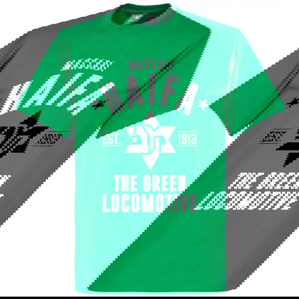 Maccabi Haifa Established T-Shirt - Green