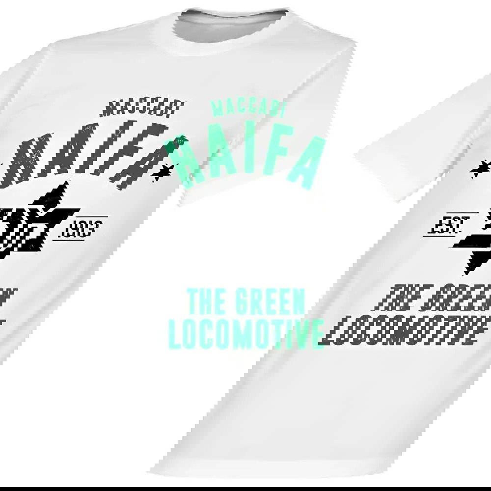 Maccabi Haifa Established T-Shirt - White