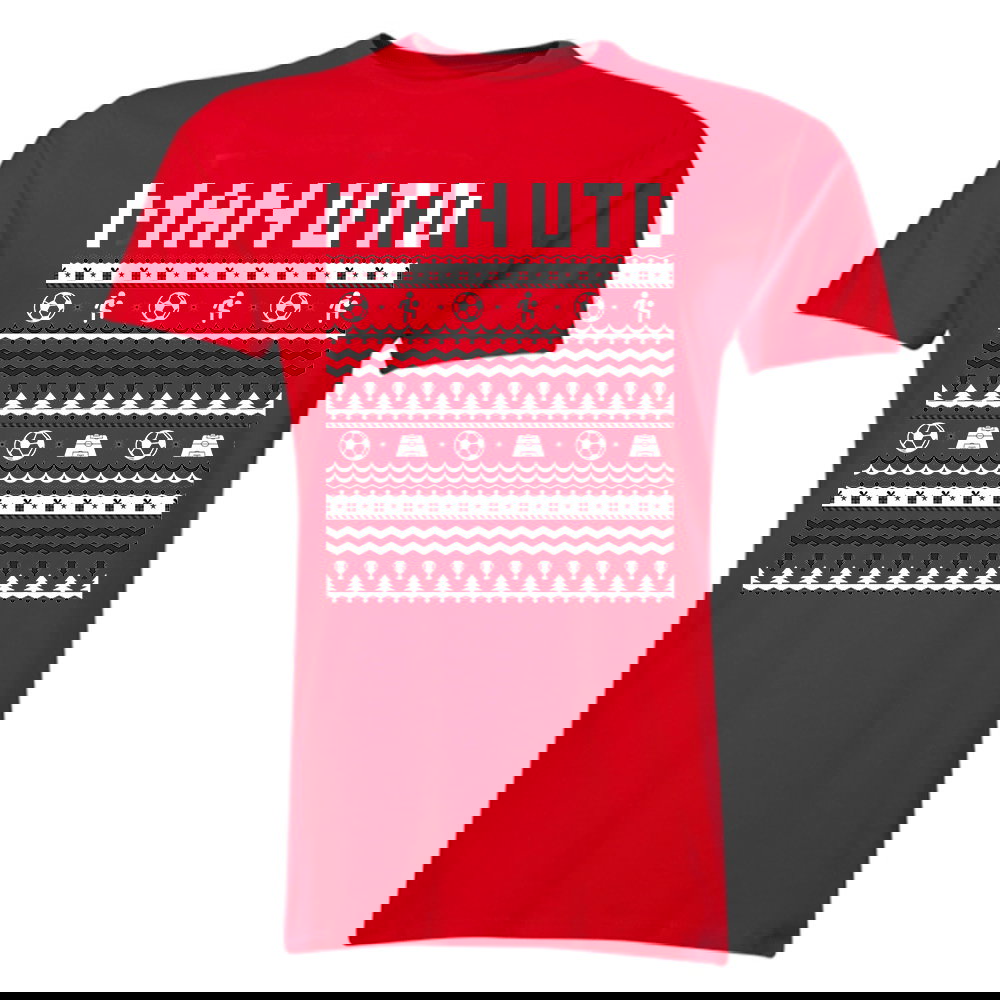 Man Utd Christmas T-Shirt (Red)