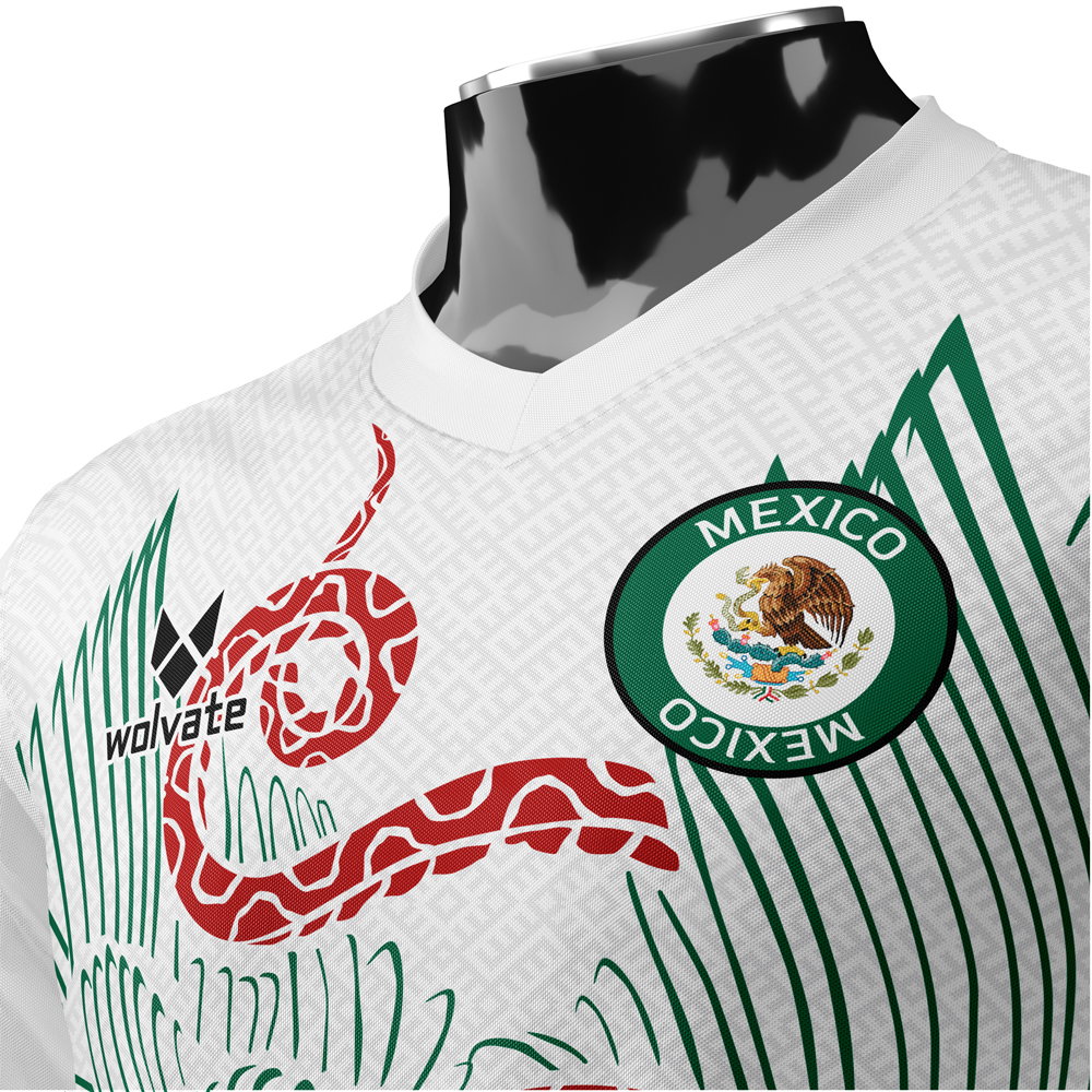 Mexico DNA Concept Football Jersey (Wolvate) Adult Short Sleeve
