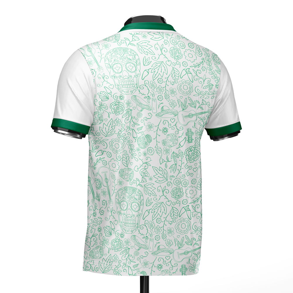 Mexico Heritage Football Jersey (Wolvate) Adult Short Sleeve