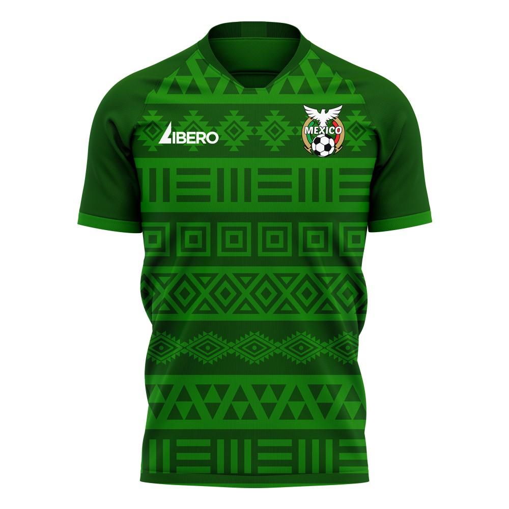 Mexico 2025-2026 Home Concept Football Kit (Libero) (J. M. CORONA)
